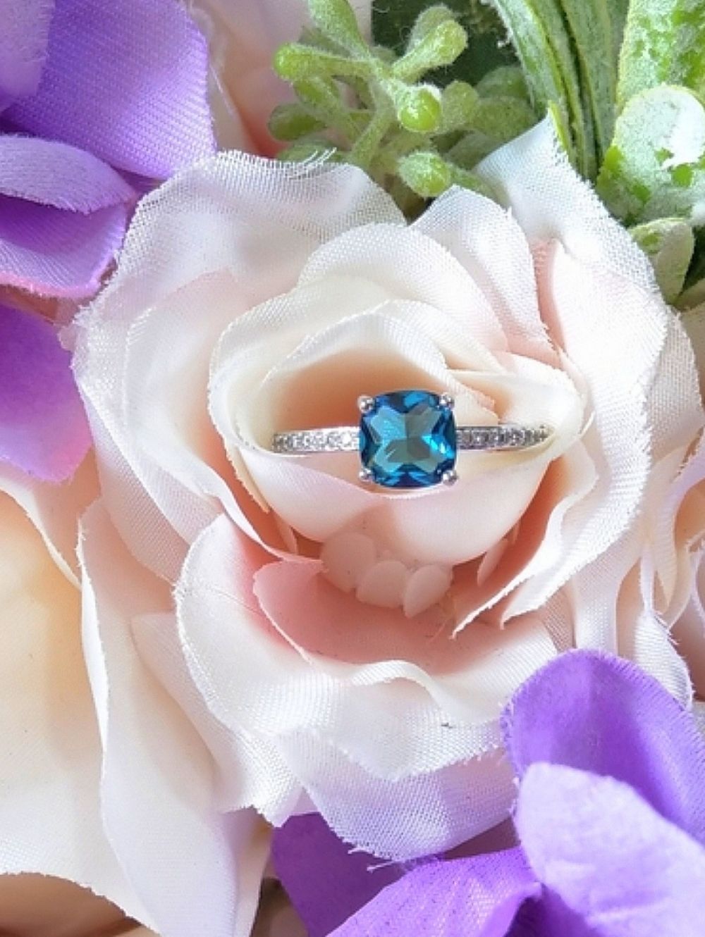 💎NEW💎 BLUE SAPPHIRE RING - Picture 4 of 7